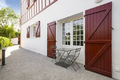 Terrasse extérieure du studio